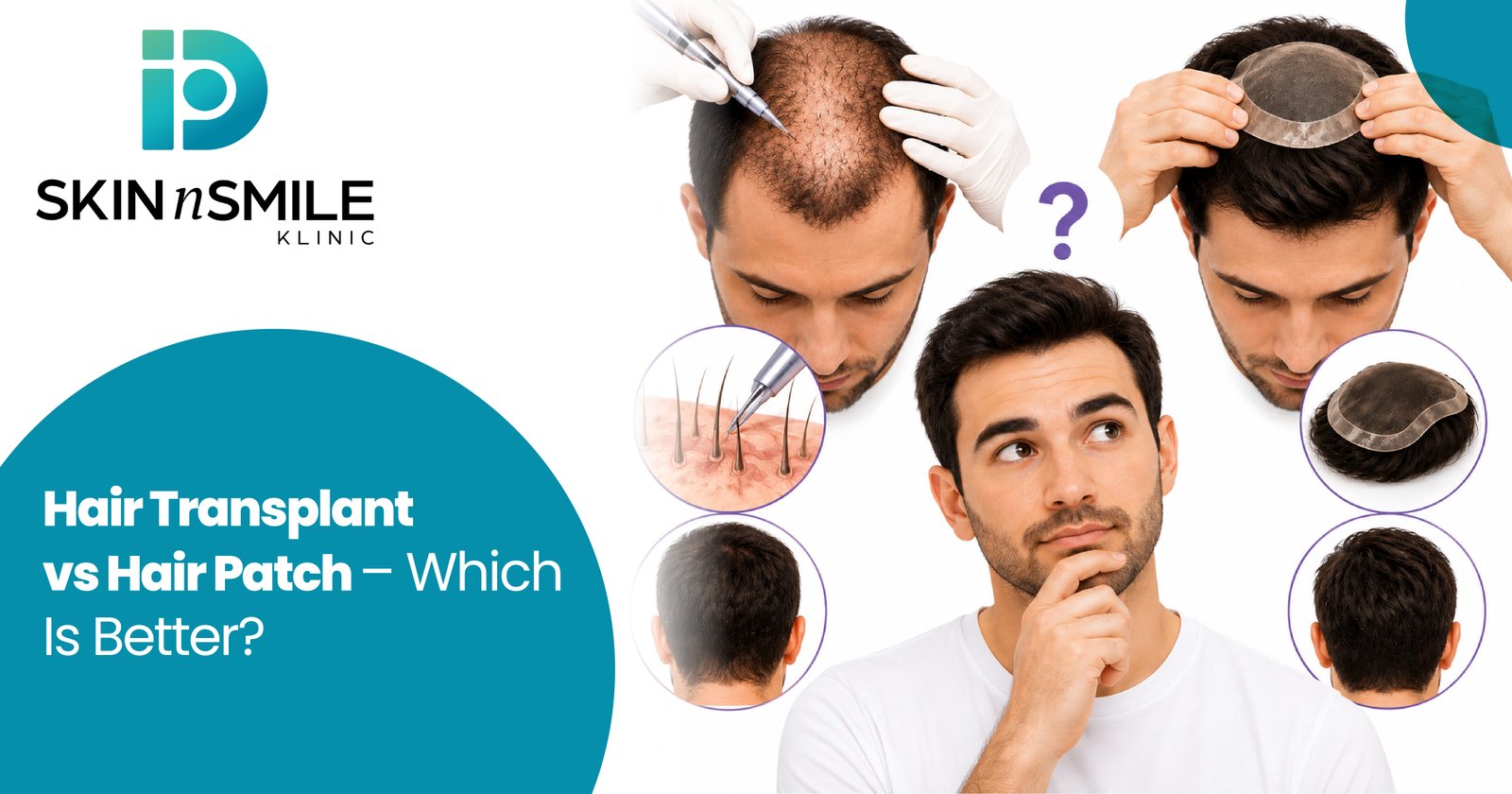 Hair Transplant vs Hair Patch: Which Is Better?